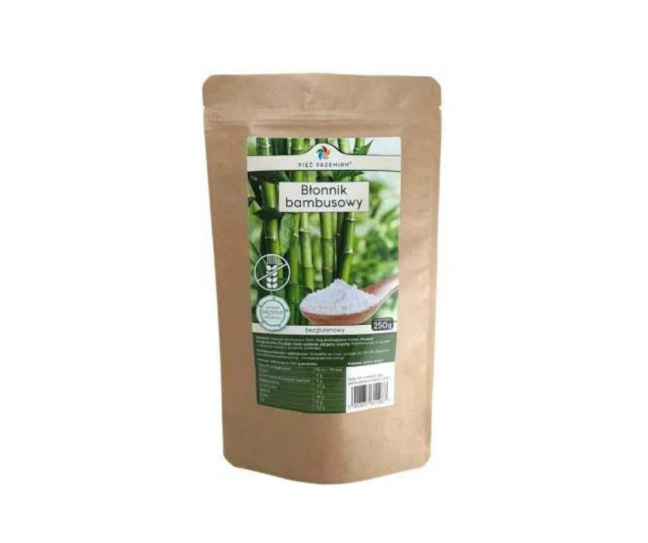 Błonnik Bambusowy 250 g - Pięć Przemian