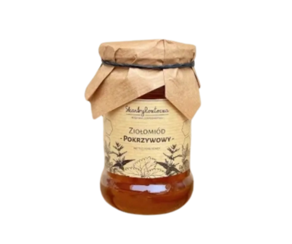 Ziołomiód Pokrzywowy 370g -Skarby Roztocza