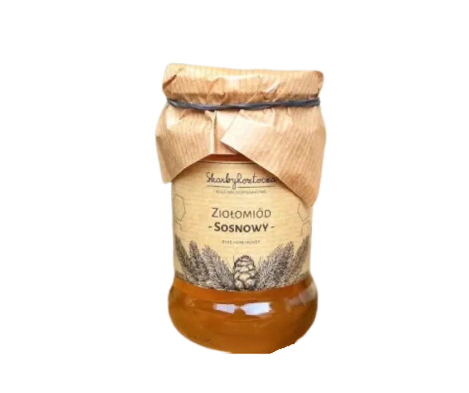 Ziołomiód Sosnowy 370g -Skarby Roztocza