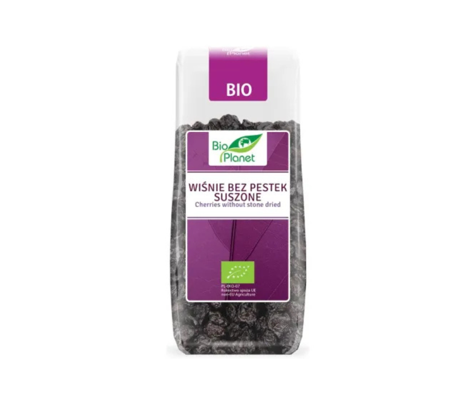 Wiśnie Bez Pestek Suszone Bio 100 g - Bio Planet