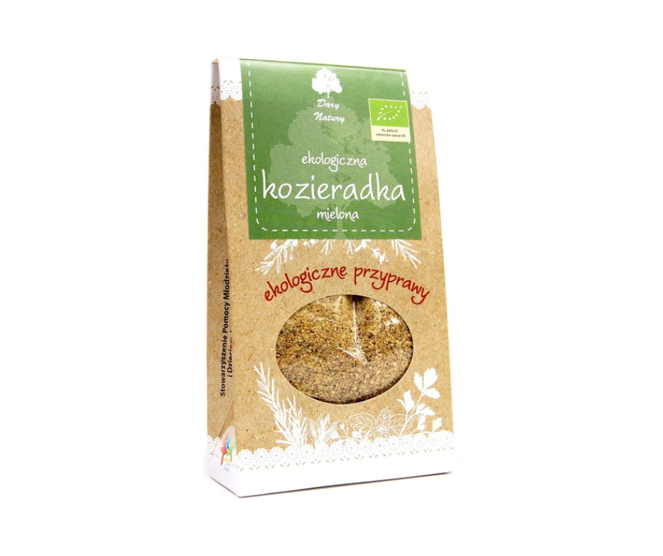 Kozieradka Mielona ekologiczna 60g - Dary Natury