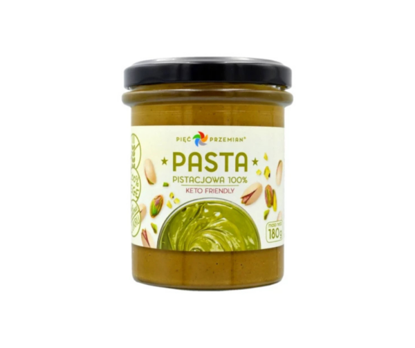 Pasta pistacjowa 100% keto 180g - Pięć Przemian