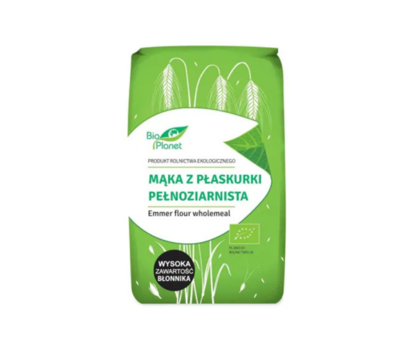 Mąka z Płaskurki Pełnoziarnista Bio 500 g - Bio Planet