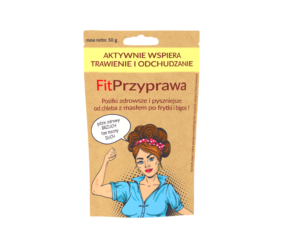 Fit przyprawa 50 g wspiera trawienie i odchudzanie – Uniphar