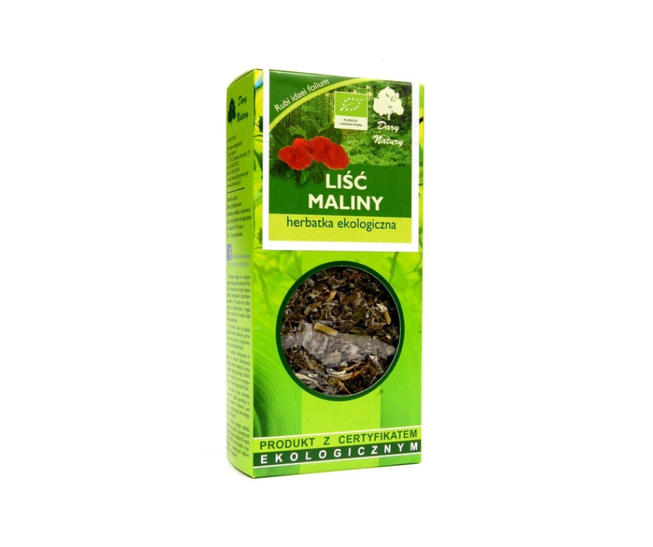 Liść maliny herbatka ekologiczna 25 g - Dary Natury