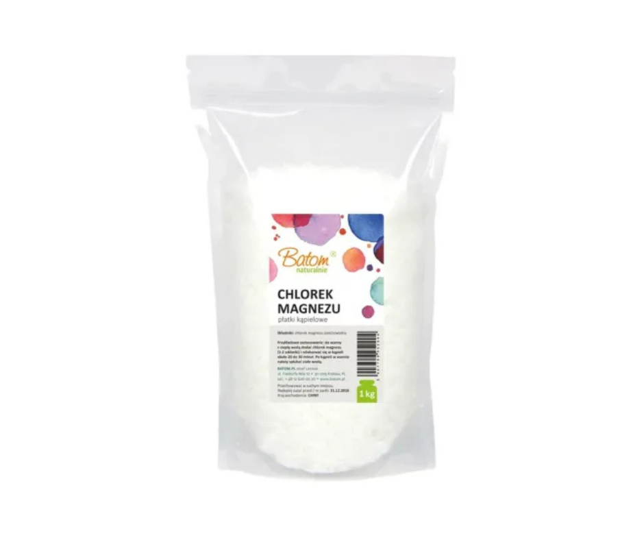 Płatki Kąpielowe Chlorek Magnezu 1 kg - Batom
