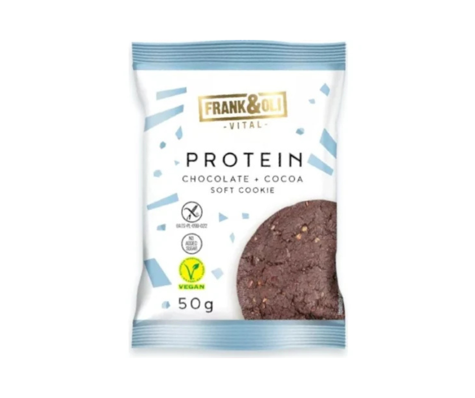 Miękkie ciasteczko proteinowe czekolada i kakao 50 G - Frank&Oli