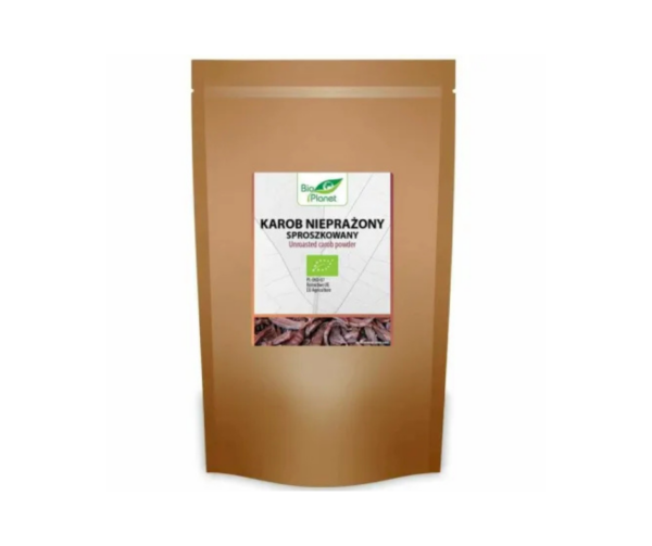 Karob Nieprażony Sproszkowany Bio 200 g - Bio Planet