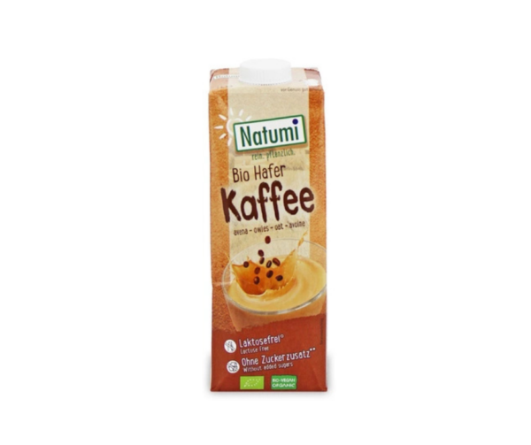 Napój owsiany o smaku kawy bez dodatku cukrów bio 1 l- Natumi