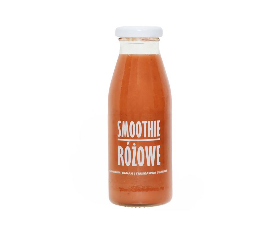 Smoothie mus owocowy EatMe Różowe 240ml- Sadvit