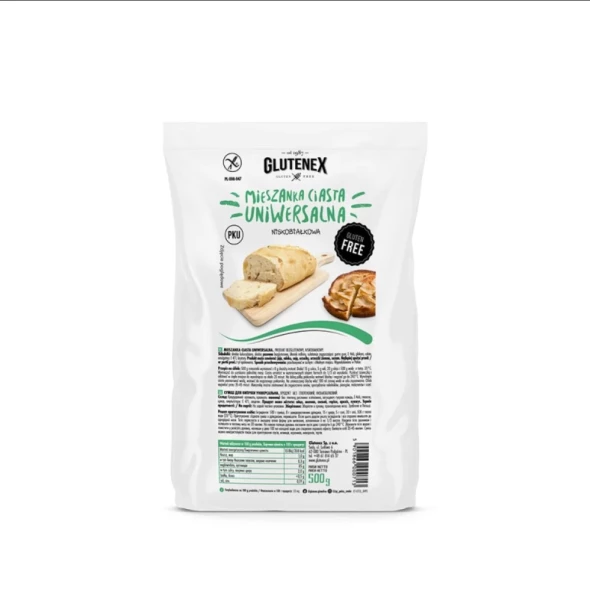 Mieszanka ciasta uniwersalna bezglutenowa 500g - Glutenex
