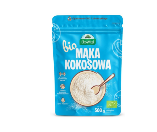 Mąka kokosowa bio 500g  - EkoWital