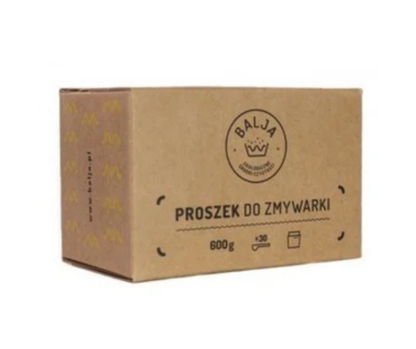 Ekologiczny Proszek do zmywarki - 600 g, 30 cykli zmywań- BALJA