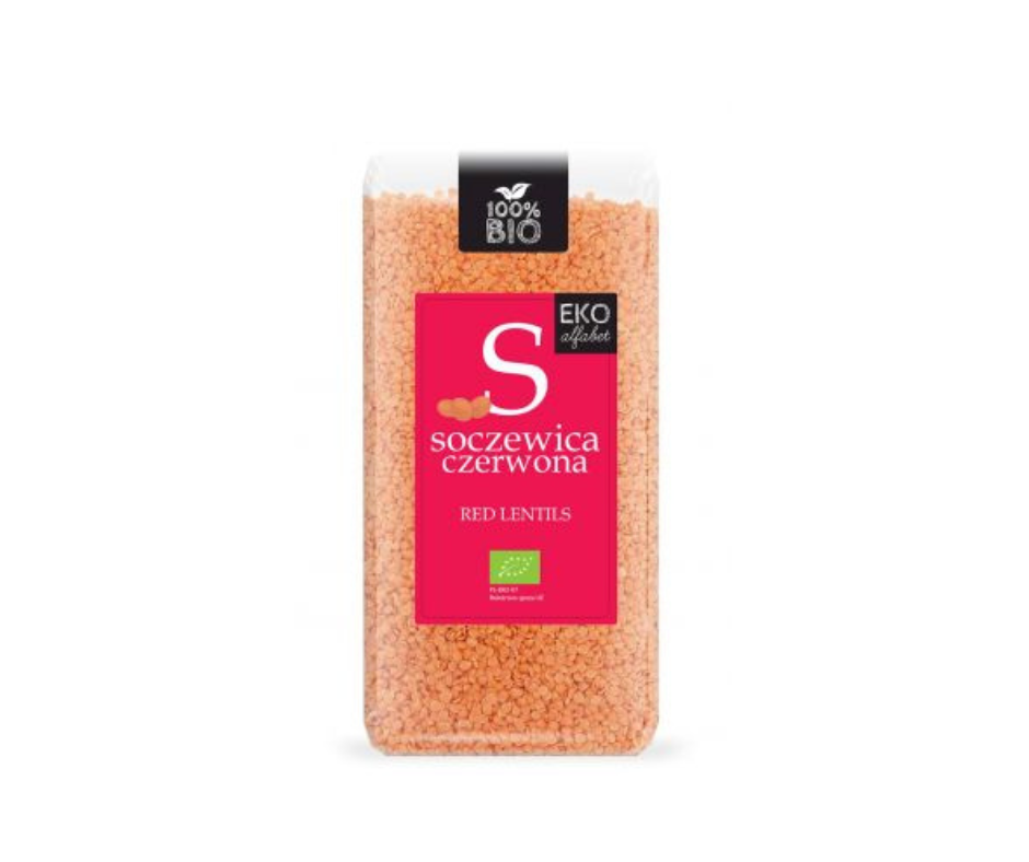Soczewica czerwona 400g - Eko Alfabet