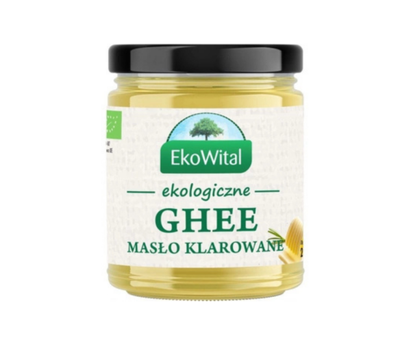 Masło Klarowane Ghee 250 g bio -EkoWital