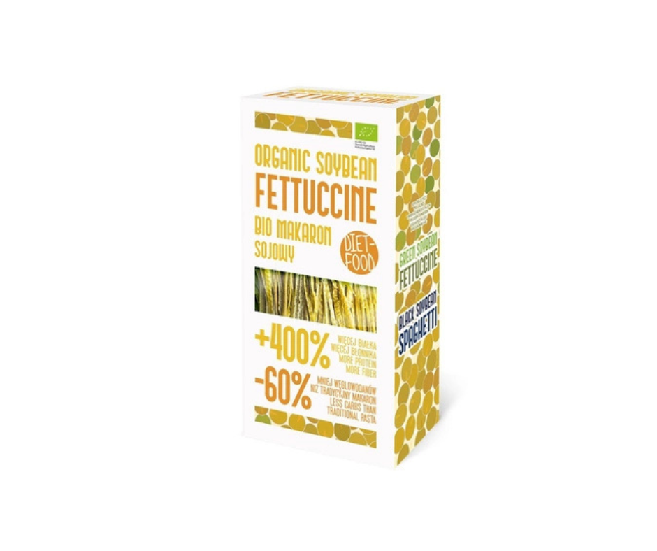 Makaron sojowy, bezglutenowy bio 200 g- Diet Food