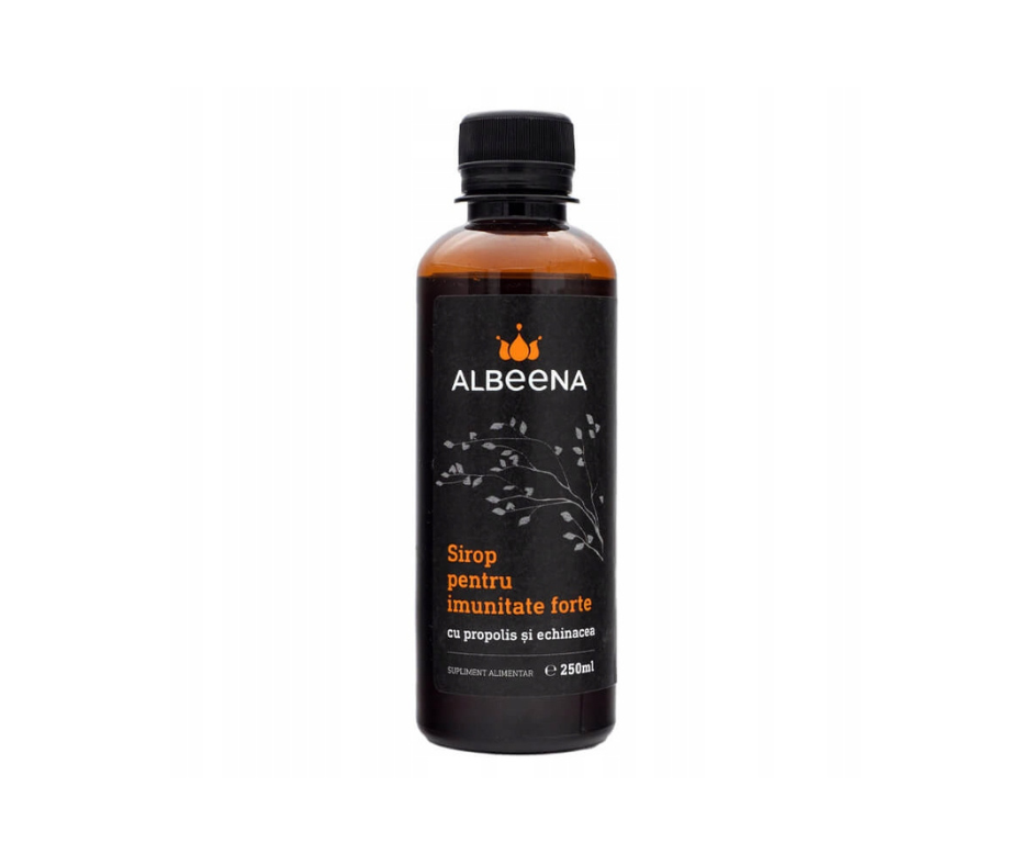 Naturalny Syrop dla Dzieci Silna Odporność Syrop 250 ml- Albeena
