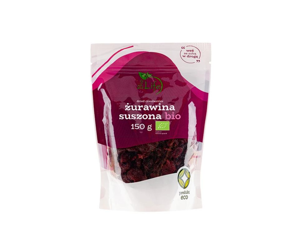 Żurawina suszona bio 150g - Bio Life