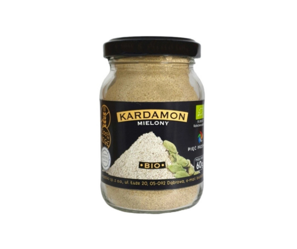 Kardamon mielony bezglutenowy 60 g - Pięć Przemian