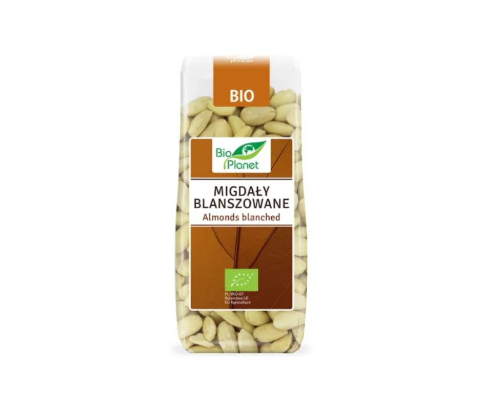 Migdały Blanszowane Bio 100 g - Bio Planet