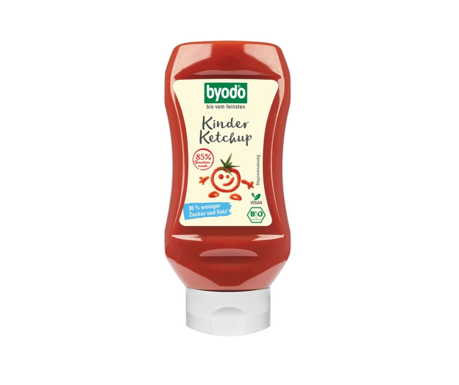 Ketchup dla dzieci bezglutenowy 300 ml - Byodo