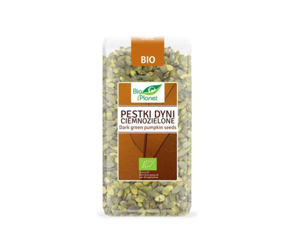 Pestki dyni ciemnozielone bio 350g- Bio Planet