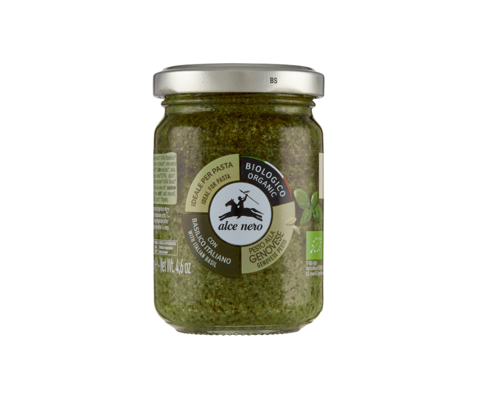 Pesto Genovese (Sos Bazyliowy) Bio 130 g - Alce Nero