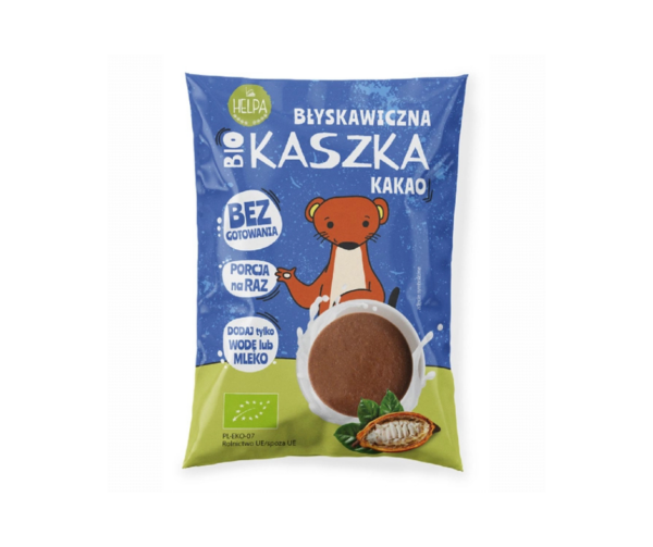 Kaszka błyskawiczna z kakao 35 g - Helpa
