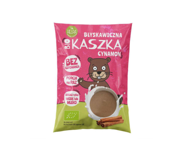 Kaszka błyskawiczna cynamon 35 g - Helpa