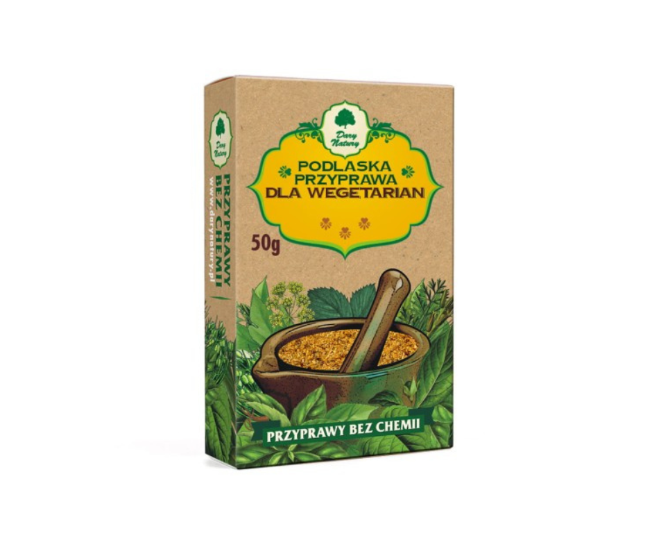 Podlaska przyprawa dla wegetarian 50 G - Dary Natury