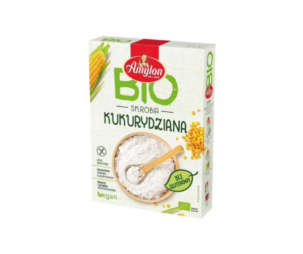 Skrobia kukurydziana bio bezglutenowa 200g- Amylon