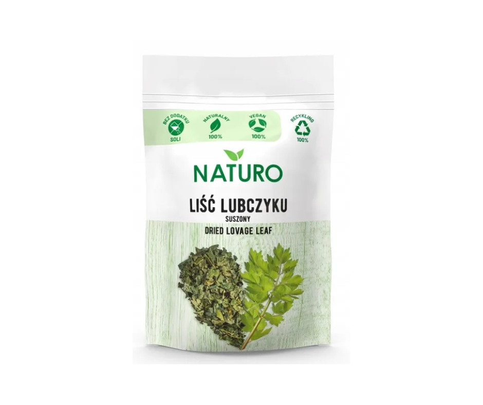 Liść lubczyku suszony 50g -Naturo