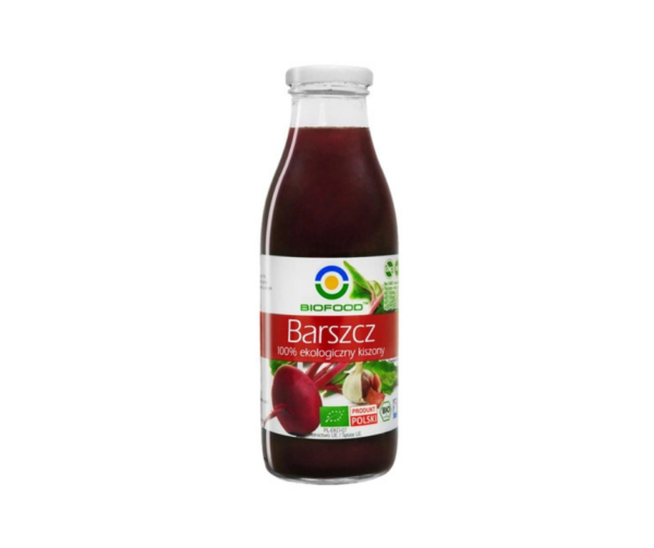Barszcz z buraków kiszonych bezglutenowy 500 ml - BioFood