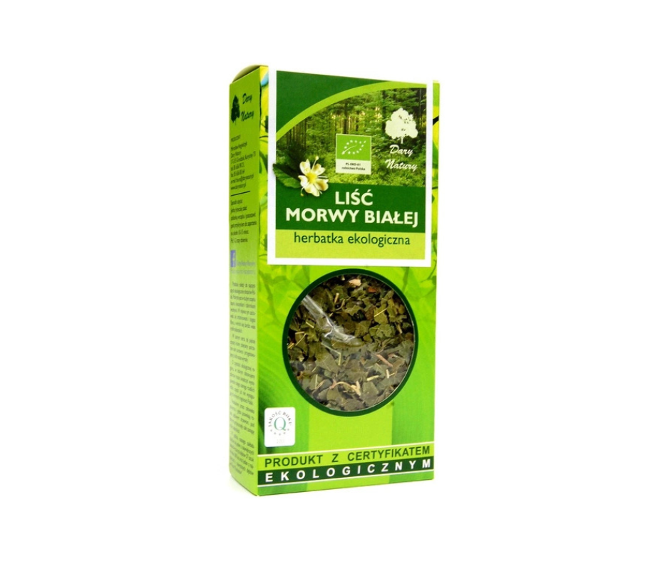 Herbatka liść morwy białej 50 g - Dary Natury