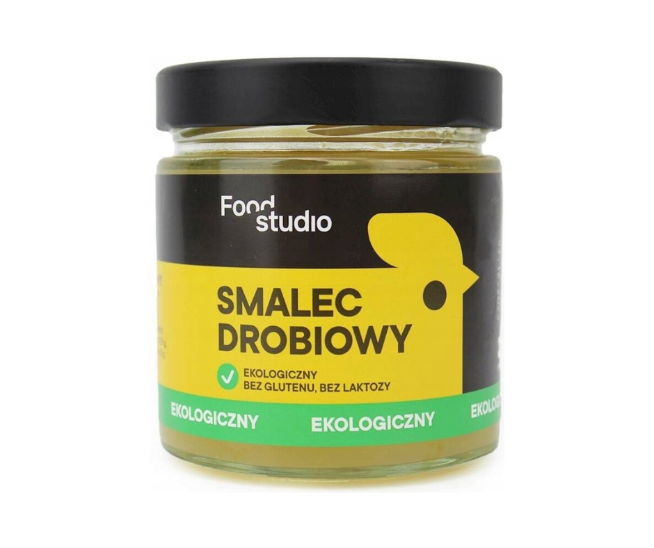Smalec drobiowy bezglutenowy 330 g - Food Studio (EKO)