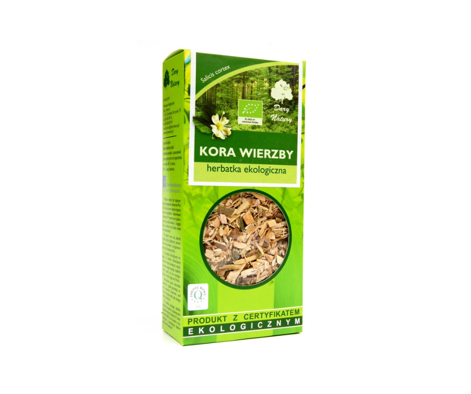 Kora wierzby herbatka ekologiczna 100 g - Dary Natury