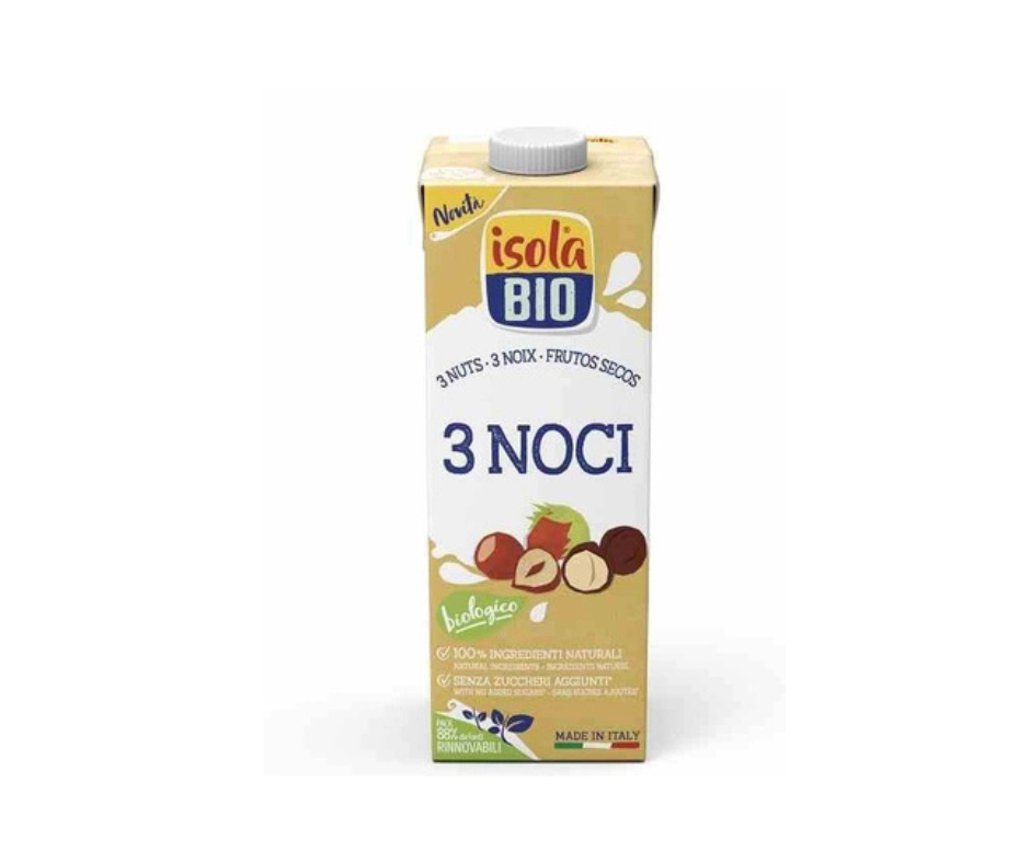 Napój roślinny 3 orzechy bio 1 l -Isola