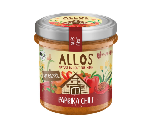 Pasta z papryką i chili, bezglutenowa 140 g- Allos