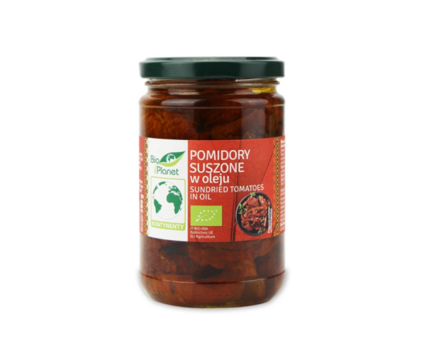 Pomidory suszone w oleju 280 g - Bio Planet