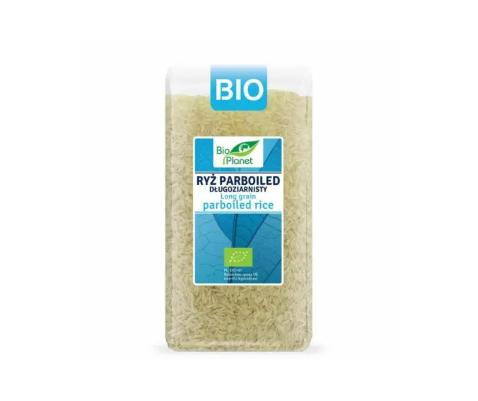 Ryż Paraboliczny Długoziarnisty Bio 500 g - Bio Planet