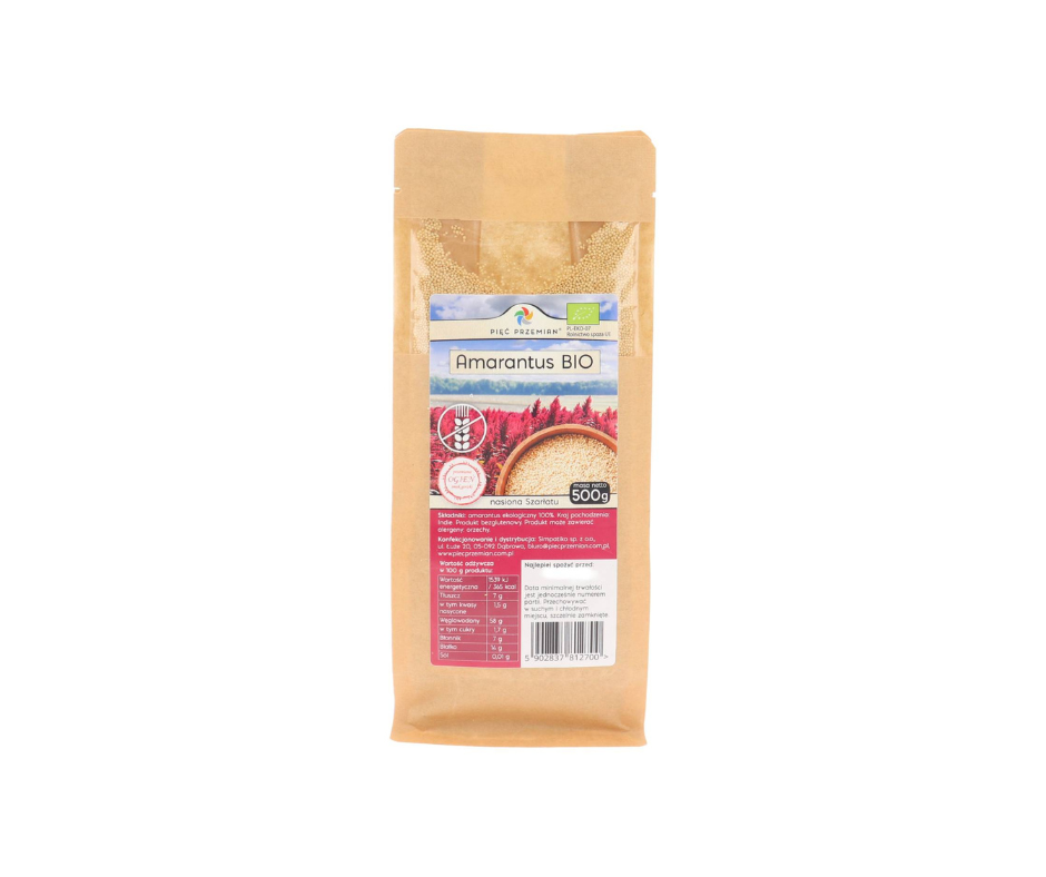 Amarantus BIO 500 g- Pięć Przemian