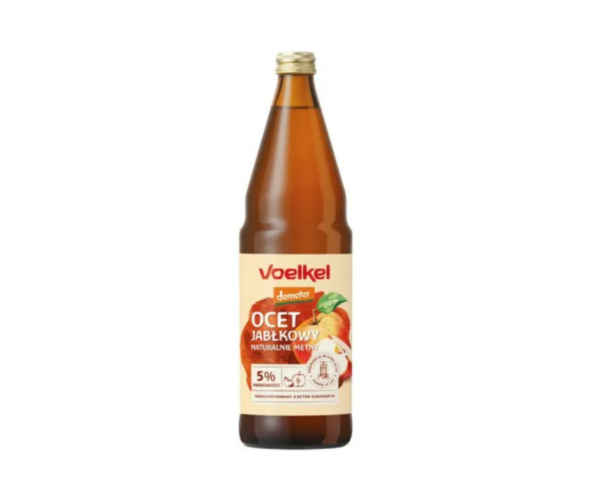 Ocet Jabłkowy Niepasteryzowany Niefiltrowany Bio DEMETER 750 ml - Voelkel