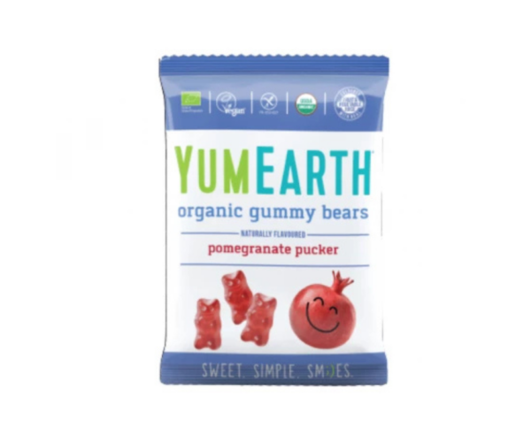 Żelki miśki owoc granatu 50 g- YumEarth