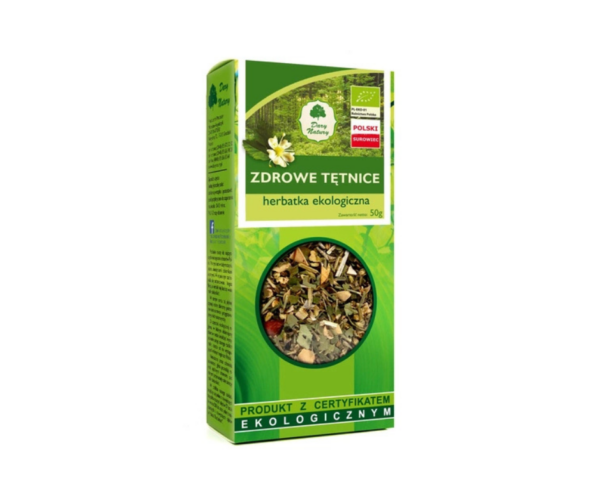 Herbatka zdrowe tętnice 50 g - Dary Natury (EKO)