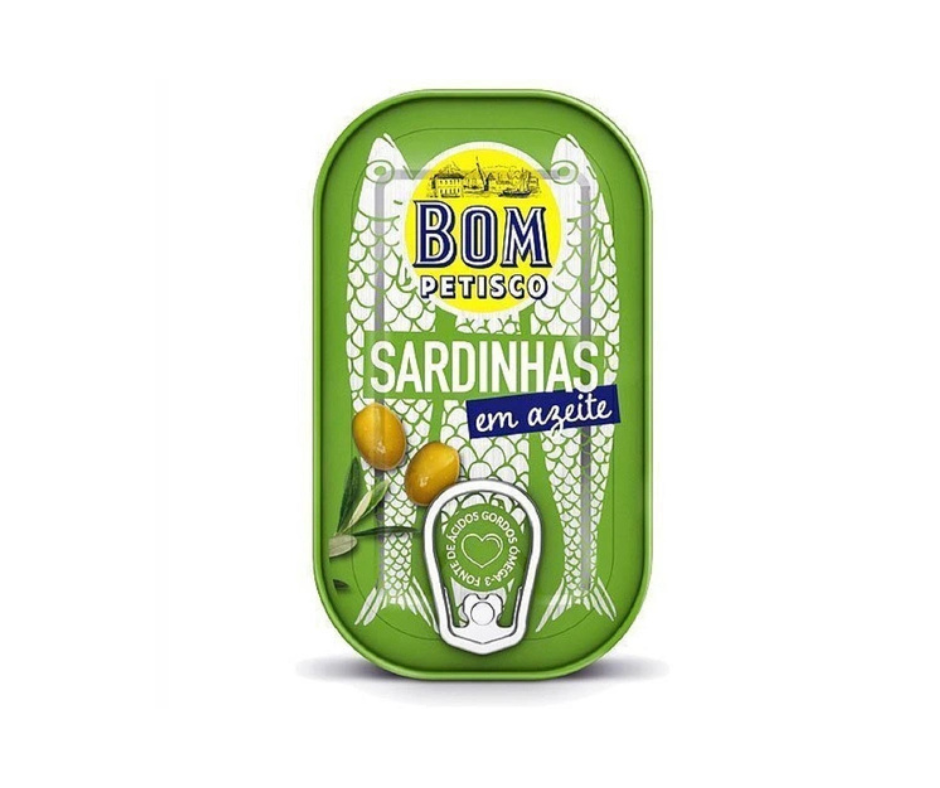 Sardynki portugalskie w oliwie z oliwek 120 g (84 g) - Bon Appetit (Bom Petisco)