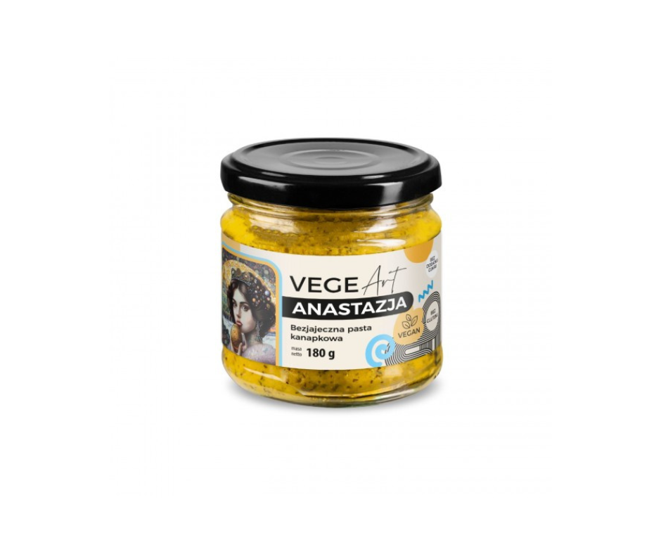 Anastazja bezjajeczna pasta kanapkowa 180g- VEGE ART