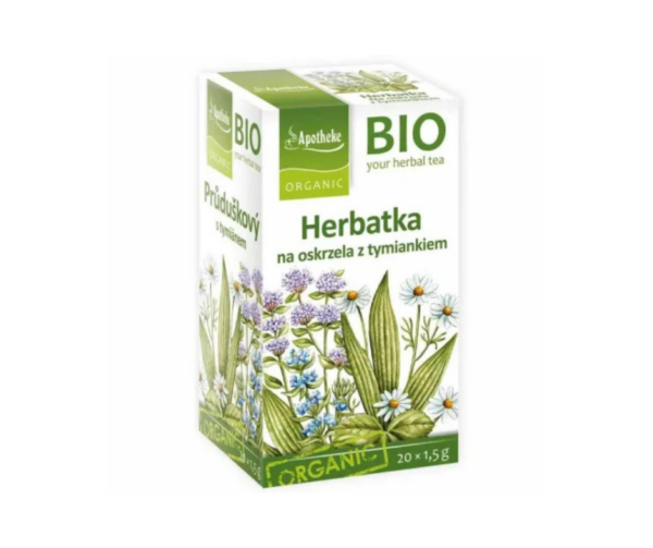 Herbatka na Oskrzela z Tymiankiem Bio 30 g (20x 1,5 g) - Apotheke