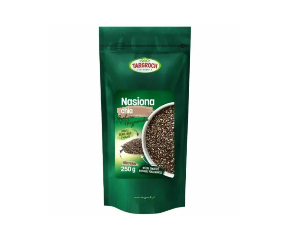 Nasiona Chia Szałwia Hiszpańska 250 g - Targroch