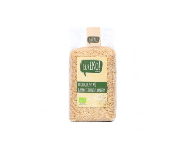 Ryż basmati pełnoziarnisty bio 500 g- EurEko