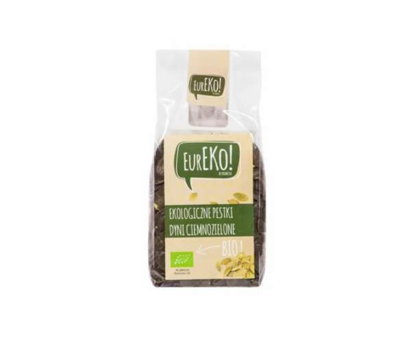 Pestki Dyni Ciemnozielone Bio 150 g - Eureko